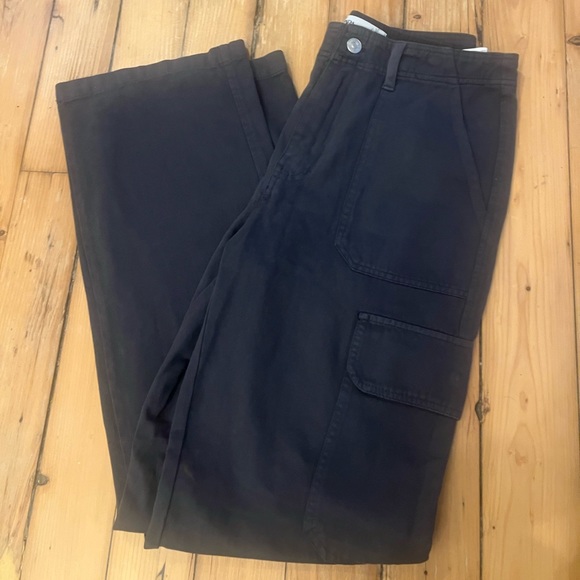 TRF Zara straight leg cargo pants with high waist - Picture 2 of 6